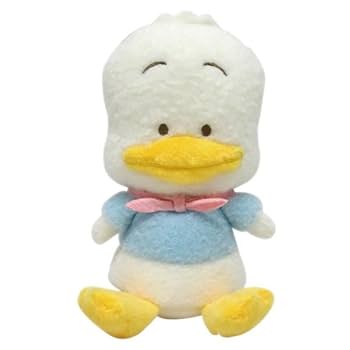 サンリオ - サンリオ　レトロ　年代不明　アヒルのペックル　ぬいぐるみ　ガラガラ Amazon.co.jp: ケイカンパニー サンリオキャラクターズ